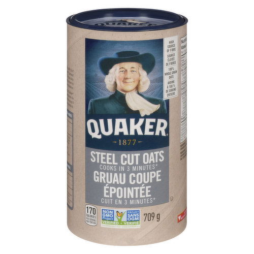 QUAKER - Quick Cook Steel Cut Oats