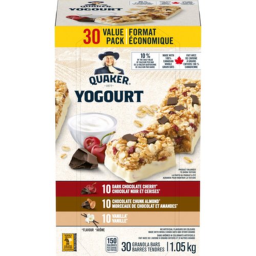 QUAKER - Yogurt Granola Bars, Variety Pack