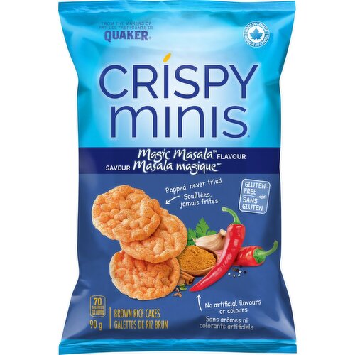 Quaker - Crispy Minis, Magic Masala Rice Chips