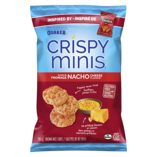 Quaker - Crispy Minis, Nacho Cheese