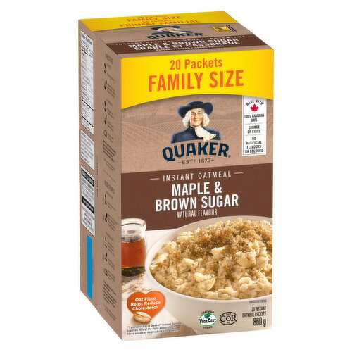 Quaker - Maple & Brown Sugar Oatmeal
