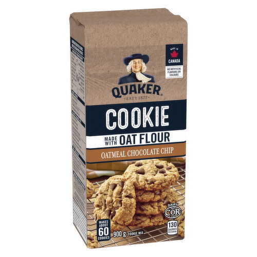 Quaker - Oat Flour Cookie Mix, Chocolate Chip