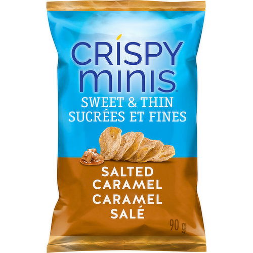 Quaker - Crispy Minis Sweet Thin, Salted Caramel Rice Chips