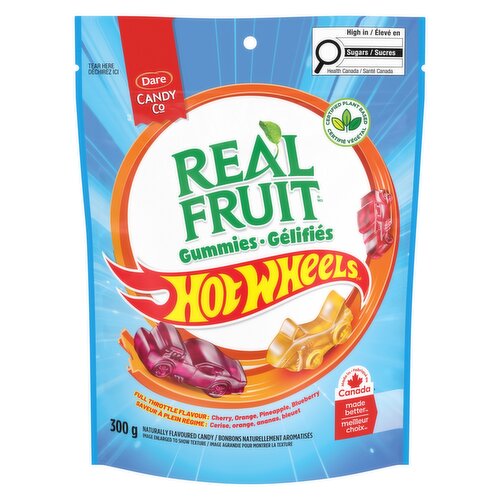 Dare - Rea Fruit Hot Wheels Gummies