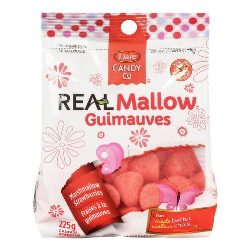 Dare - Real Mallow - Marshmallow Strawberries