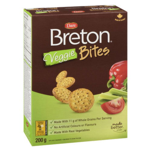 Dare - Veggie Bites Crackers