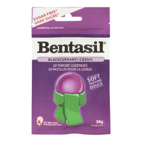 Bentasil - Lozenges - Blackcurrant