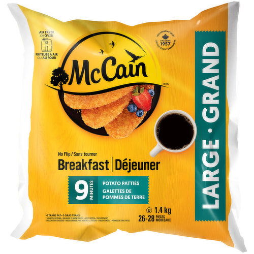 McCain - 9 Minute Potato Patties