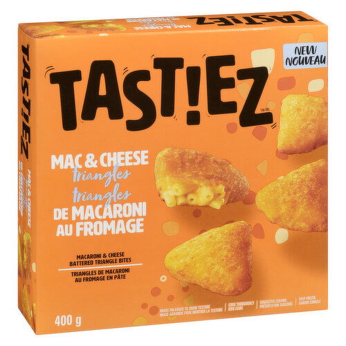 Tastez - Mac & Cheese Triangles