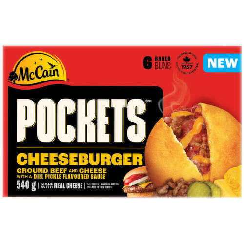 McCain - Pockets - Cheeseburger