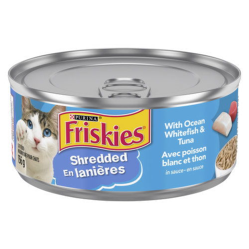 Friskies Wet Cat Food Shredded Ocean Whitefish Tuna PriceSmart Foods