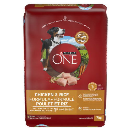 Purina ONE - Smartblend Chicken & Rice Formula, Dry Dog Food