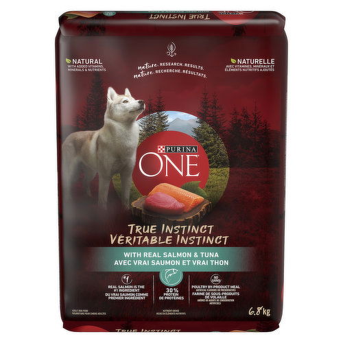 Purina - One True Instinct with Real Salmon & Tuna, Dry Dog Food