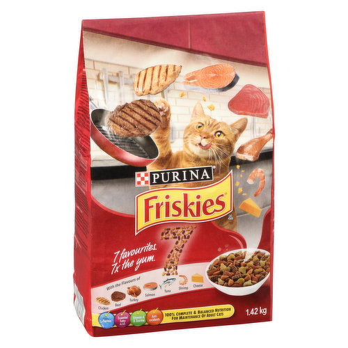 Friskies - 7 Favourites Dry Cat Food