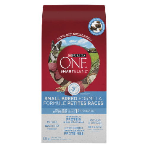 Purina ONE SmartBlend Dry Dog Food Small Breed Formula Beef Urban Fare