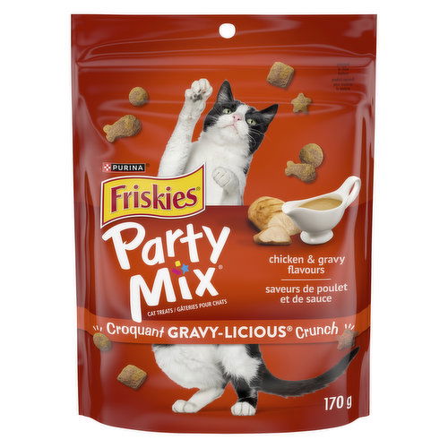 Purina - Party Mix Crunch Gravylicious - Chicken & Gravy