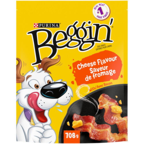 PURINA - Beggin' Cheese Flavour with Bacon, Dog Treats