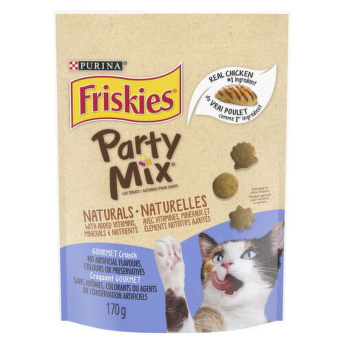 Friskies Party Mix Gourmet Chicken Crunch Quality Foods