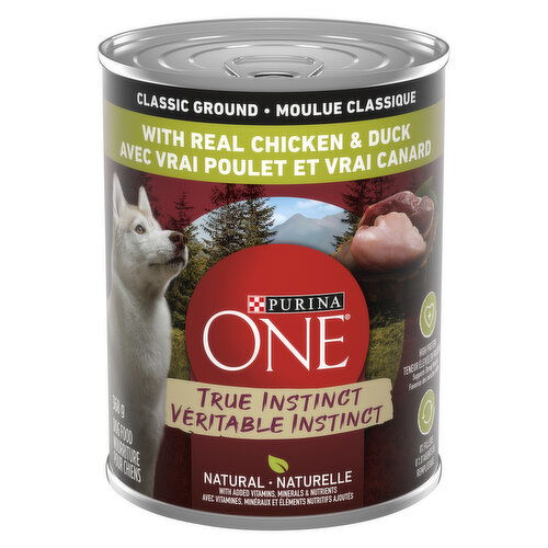 Purina - Purina ONE True Instinct Classic Ground Chicken &