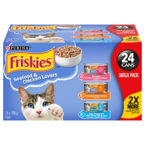 Purina - Friskies Chicken & Seafood Variety Pack