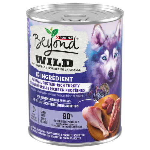 Purina - Beyond  Wild Turkey, Liver & Duck Recipe, Wet Dog Food