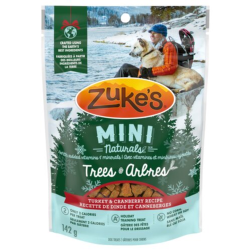 Zuke's - Mini Naturals Training Treats - Turkey & Cranberry