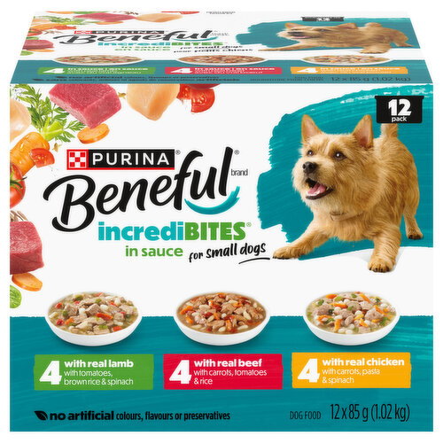 PURINA - Beneful IncrediBITES in Sauce Variety Pack
