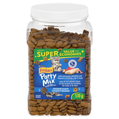 Purina - Friskies Party Mix, Ocean Crunch, Super Size