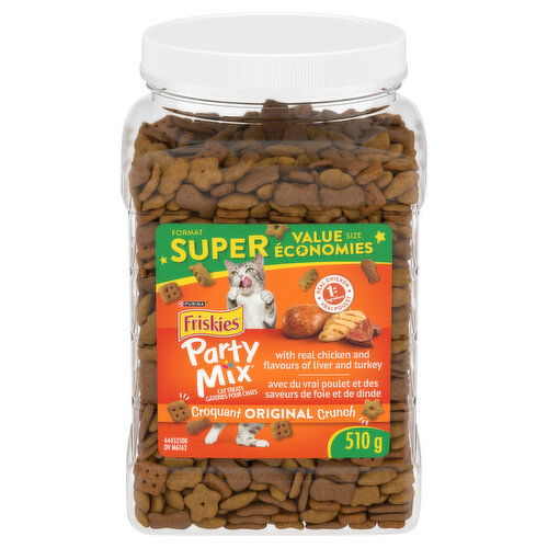 Friskies - Party Mix Cat Treats, Original