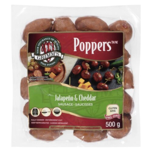 GRIMM'S - Jalapeno Cheddar Poppers