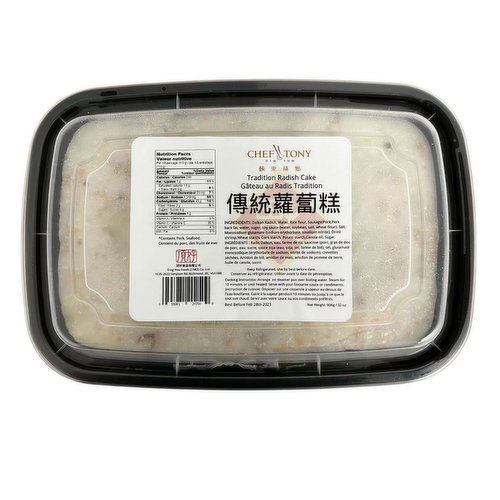 Chef Tony - Tradition Radish Cake