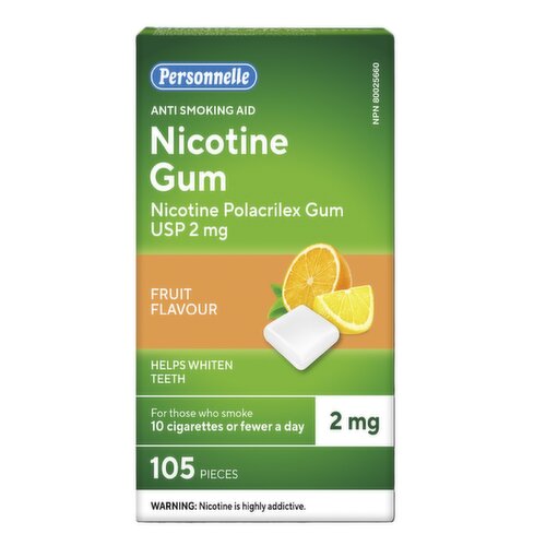 Personnelle - Fruit 2mg Nicotine Gum