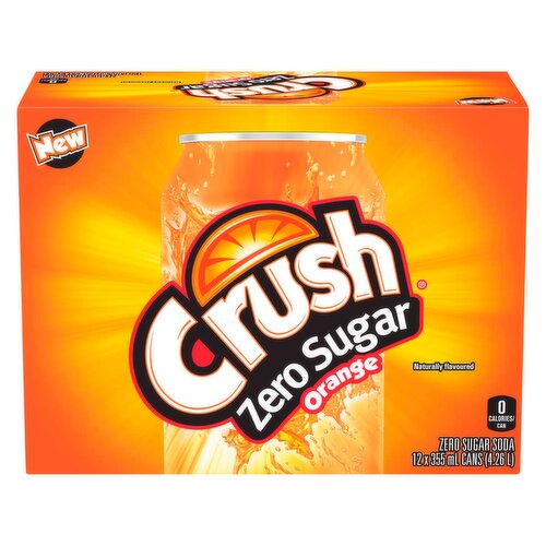 Crush - Zero Sugar Orange