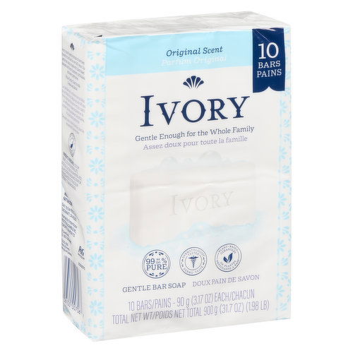 Ivory - Clean Bar Soap - Original