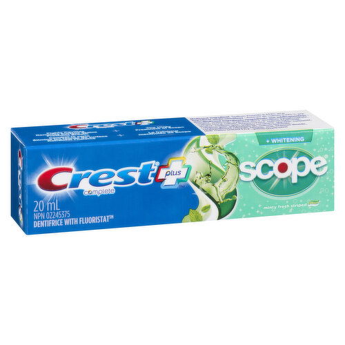 Crest - Whitening Plus Scope Toothpaste - Minty Fresh