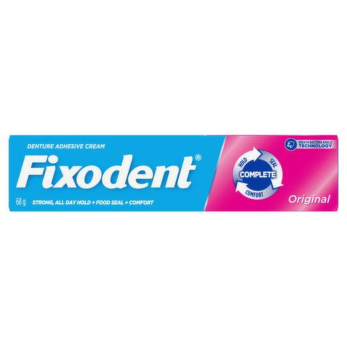 Fixodent - Denture Adhesive Cream - Original