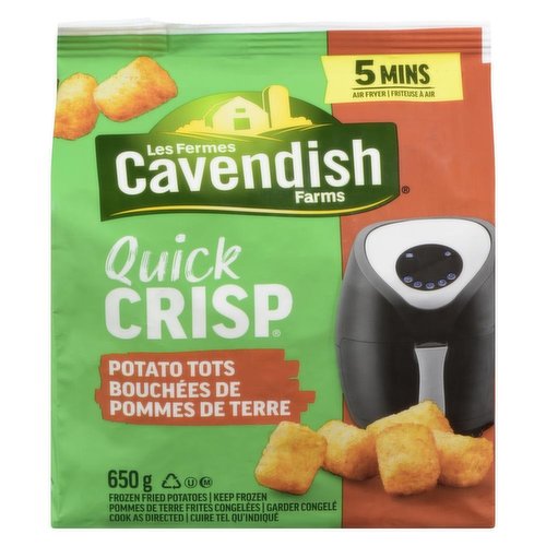 CavendishF farms - Quick Crisp Potato Tot