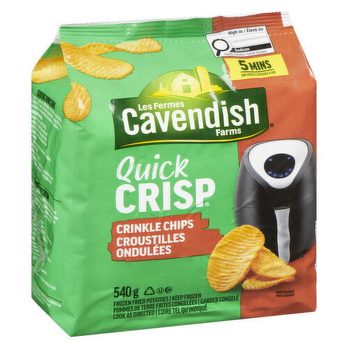 Cavendish Farms - Quick Crisp Crinkle Chips