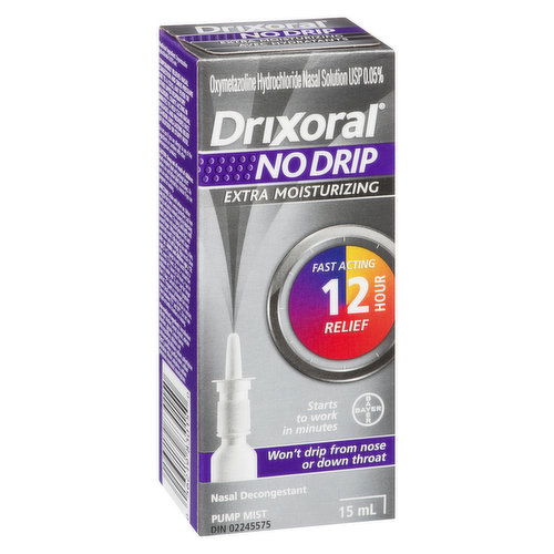 Drixoral - No Drip Extra Moisturizing