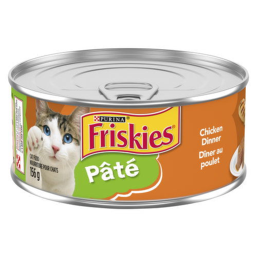 Friskies - Wet Cat Food, Pate Chicken Dinner