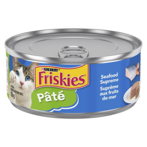 Purina - Pate Seafood Supreme, Wet Cat Food 156 g