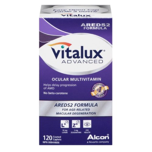 Vitalux - Advanced Ocular Multivitamin, Areds2 Formula