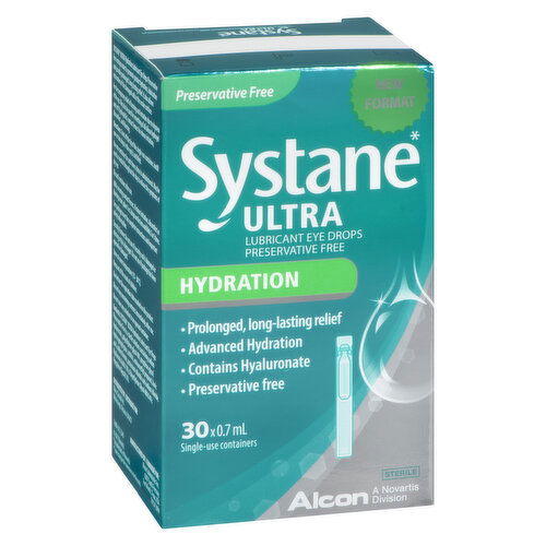 Systane - Hydration Ultra Lubricant Eye Drops, Single-Use Container