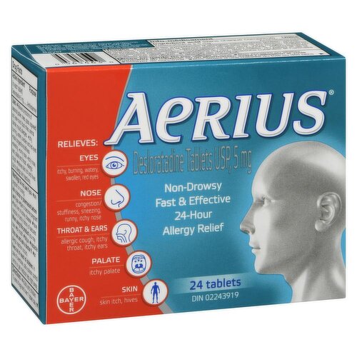 Aerius - Allergy 24 Hour - Non Drowsy