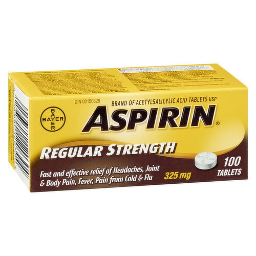Bayer - Aspirin Regular Strength 325mg