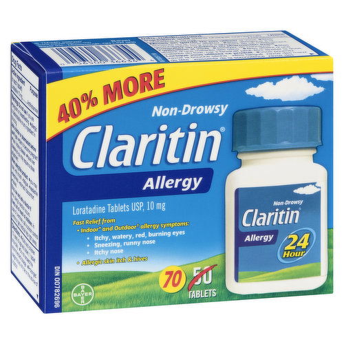 Claritin - Non Drowsy Allergy 24 Hour