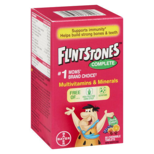 Flinstones - Complete Multivitamins & Minerals, Chewable Tablets