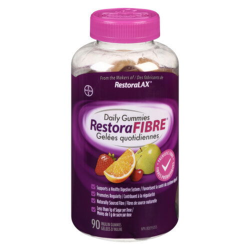 RestoraFibre - Gummies, 90s