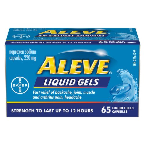 Aleve - Liquid Gels 220mg