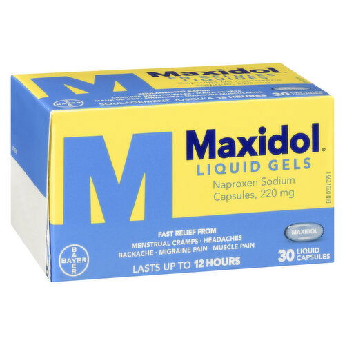 Maxidol - Maxidol Liquid Gels